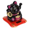 Lucky Cat Solar Powered Cute Decorative Wealth Welcoming Waving Fortune