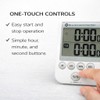 Bjerg Instruments Dual Digital Kitchen Timer – Count Up &