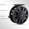 AIMALL ABS Plastic Fly Fishing Reel, Versatile 5/6 & 7/8
