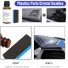 Crystal Coating for Car, Plastic Parts Refresher, Great Gloss Protection