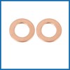 A ABSOPRO M8x1.0mm Metric Thread Banjo Bolts Brake Fitting Adapter