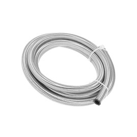 INFINAUTO 10Ft 8AN Braided Stainless Steel CPE Oil Fuel Gas Line Hose Stylish Design