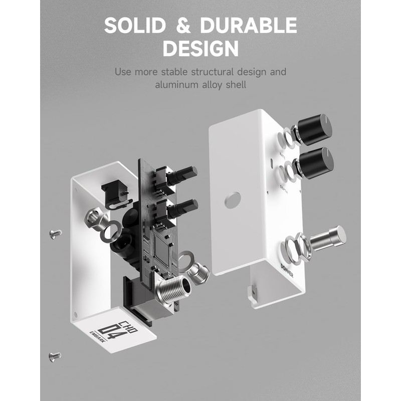 Donner EMBARK 04 Chorus Guitar Pedal, DIY Shell, Electric Guitar,