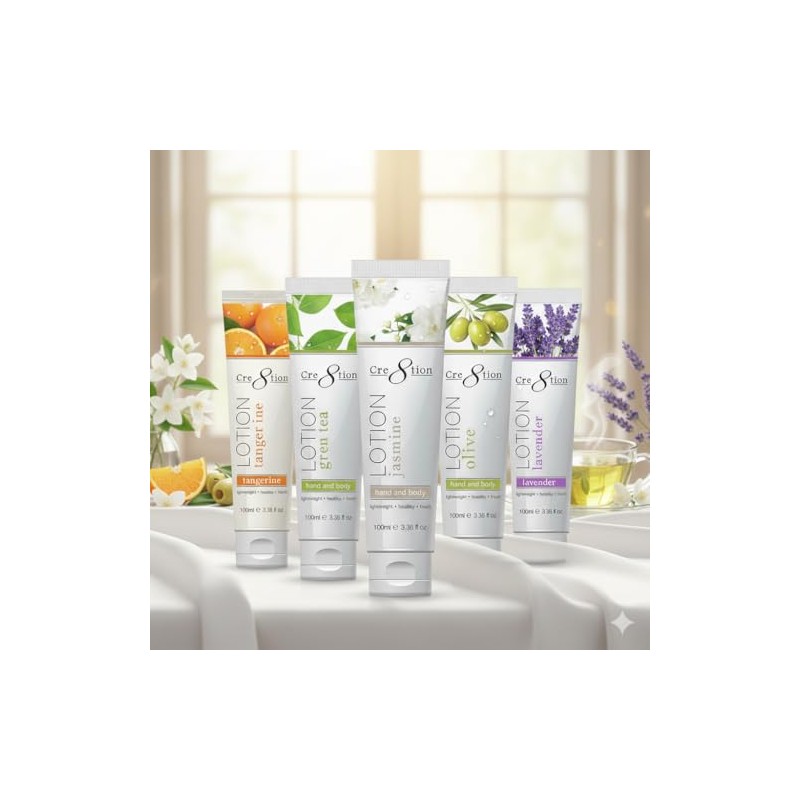 Cre8tion Premium Hand and Body Lotion, Made in Korea (Sample