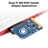 For Rasp Pi 400 GPIO Header Adapter AYWHP 400 GPIO