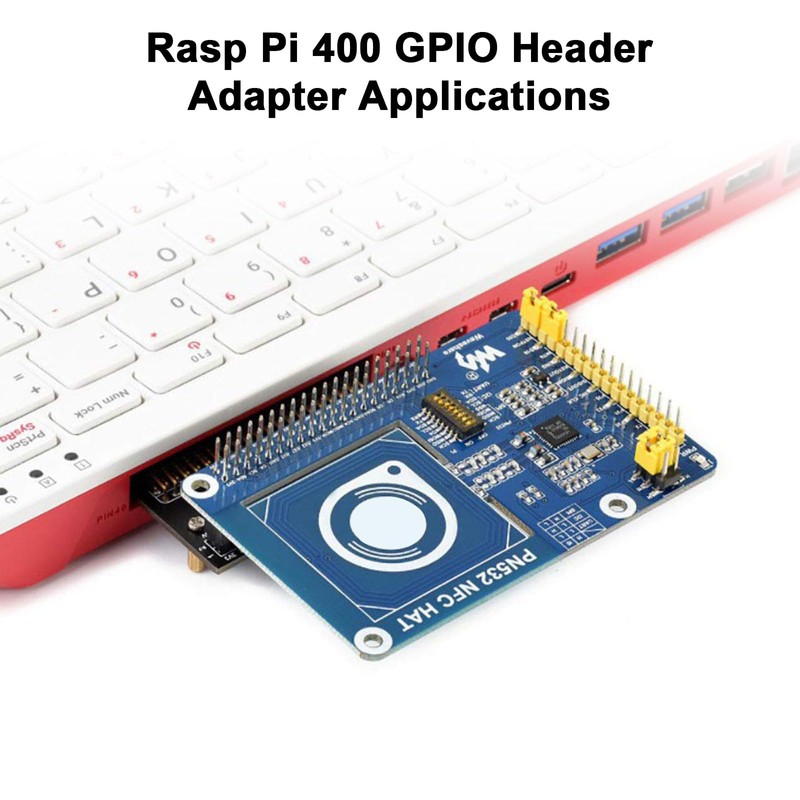 For Rasp Pi 400 GPIO Header Adapter AYWHP 400 GPIO