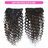 Sexycat Deep Curly Hair Extensions Clip in 20 Inch 8Pcs