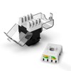 AMPCOM UTP Transparent Keystone Jack (Black)