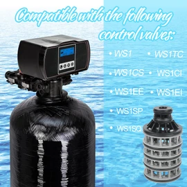 Upgraded Spacer Stack Assembly V3005 for Water Supply Clack WS1 Control Valve Softeners V3005 02 (V3005-02) and Filter Systems