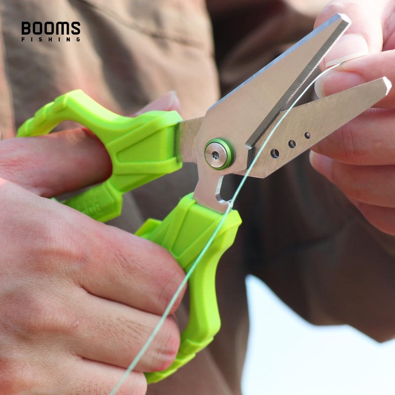 Booms Fishing S04 Portable Scissors PE Line Cutter Fishing