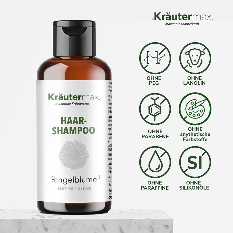 Kräutermax Calendula Hair Shampoo 1 x 250 ml