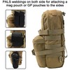Tactical Mini Molle Hydration Pack,Molle Hydration Carrier with US Flag