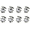 ZZHXSM 8PCS Track Bolt Garage Door Hardware Screw Nut 304
