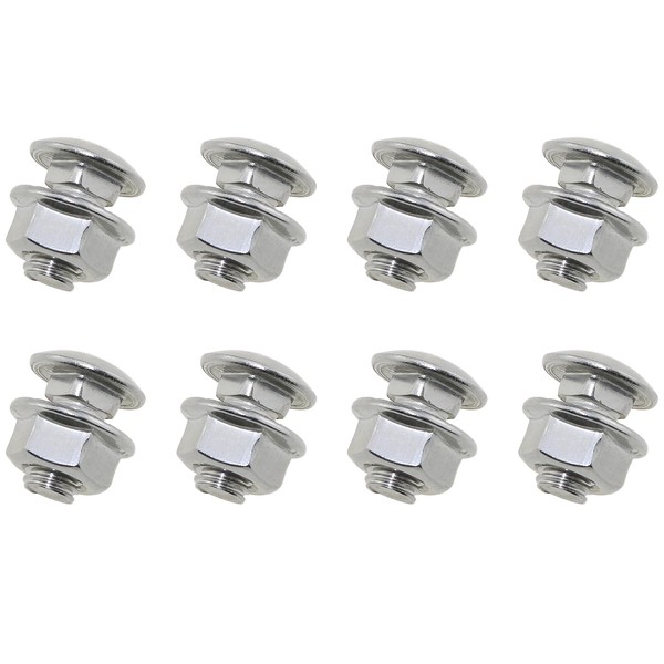 ZZHXSM 8PCS Track Bolt Garage Door Hardware Screw Nut 304