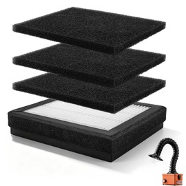 Replacement Solder Fume Extractor Filter 6.5 x 5.5 x 5In