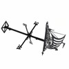 Stainless Steel Weather Vane Retro Farm Scene Garden Stake Weathervane
