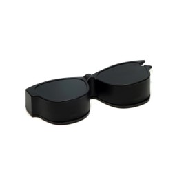 Calabria Kool Klean 2 Pack Eyeglasses Lens Cleaner Kit Black 15 ml Cleaning Spray, White Cleaning Cloth Eyewear Cleaning Kit