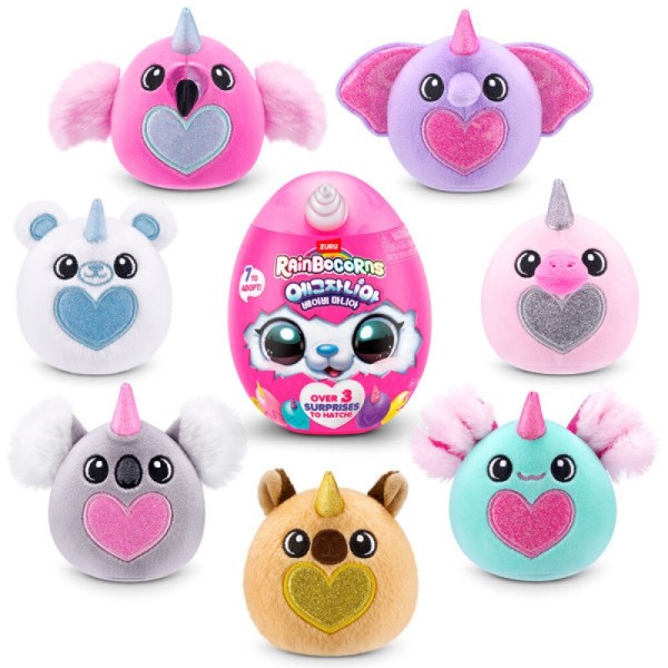 Rainbowcorn Exania Baby Mania Surprise Puppy Unicorn Rabbit Bear Plush