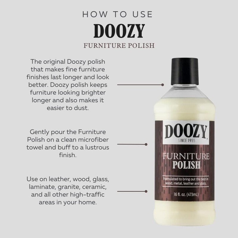 Doozy 64 oz Furniture & Cabinet Polish for All Wood