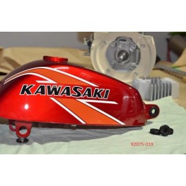 KAWASAKI G4TR KV75 F7 FUEL TANK RUBBER CUSHION DAMPERS x 4