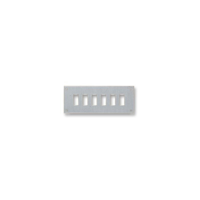 Panel, T/C socket, mini, 6-way, sensors thermal connections accessories, 1