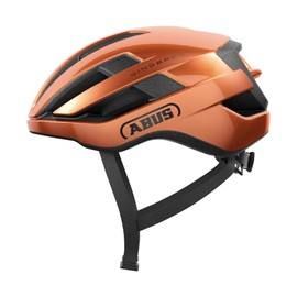 ABUS WingBack Road Bike Helmet - Simple Road Helmet for Everyday and Leisure Sporty Riding - for Adults and Teenagers - Orange, Size L