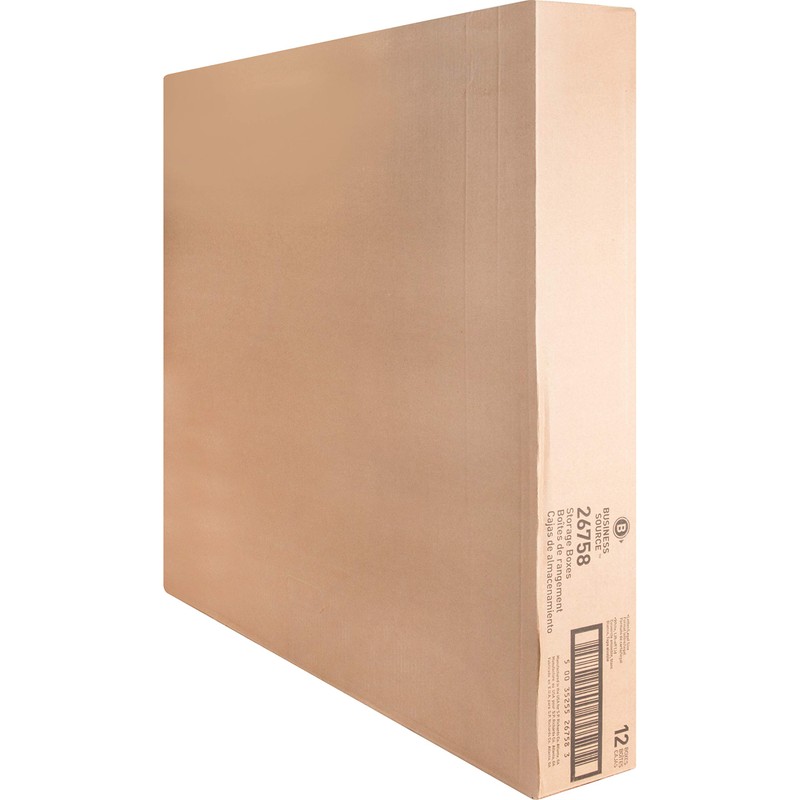 Business Source Lift-Off Lid Medium Duty Storage Box