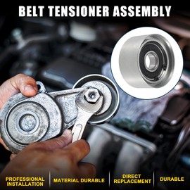 TUCKBOLD Belt Tensioner Assembly for VOLVO Durable No.3154314 | Inner Truck Accessory Drive Belt Tensioner Silver Tone 1 Pcs