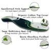 GS Eco-Active Sustainable Arch Support Insoles Green EU 46-48 XL