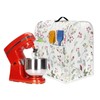 TOADDMOS Wild Floral Print Stand Mixer Cover with Pockets Dust