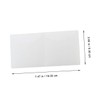 FUNOMOCYA 5Pcs Clear Windshield Stickers Electrostatic Cling Film for Dash