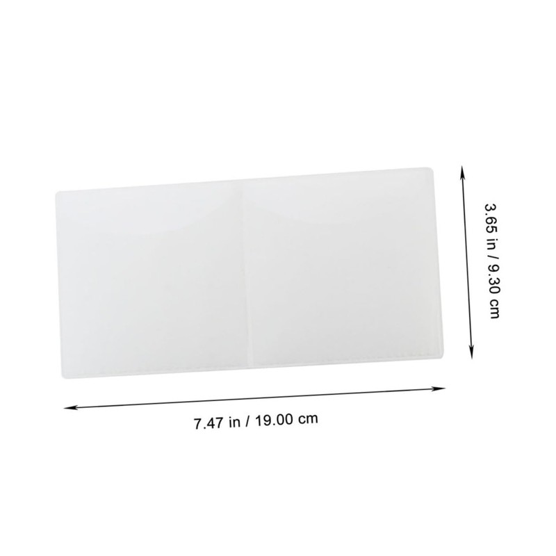 FUNOMOCYA 5Pcs Clear Windshield Stickers Electrostatic Cling Film for Dash