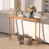 VASMIA VASMIA Console Table, Entryway Table, Narrow Sofa Table, 39"
