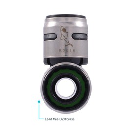 SharkBite 1 Inch EvoPEX Tee, Pack of 2, Push to Connect Plumbing Fitting, PEX, K374Z2