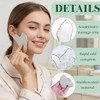 Gua Sha, Gua Sha Facial de Acero Inoxidable, Herramienta para