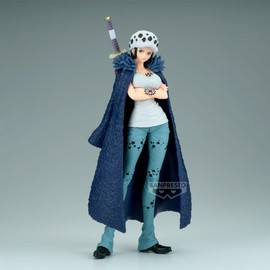 Banpresto Trafalgar Law One Piece Collectible Action Figure - Glitter&Glamours - Change Version 23 cm, BP29391P, Multicoloured, Optima for Anime Fans