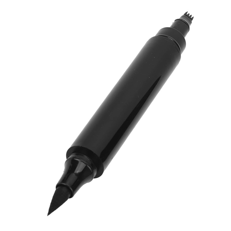 Hairdressing Styling Pen, Black, Waterproof, Durable, 2 in 1 Beard
