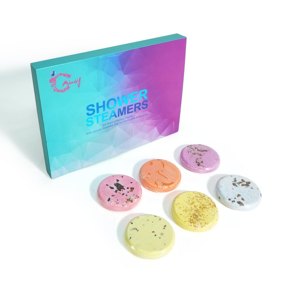 Luxurious Bath Bombs for Women 6 Count Valentines Gift Set