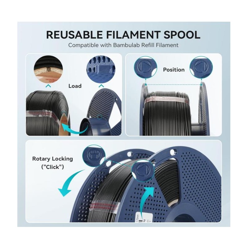 [BACK TO SCHOOL DEAL] SUNLU PETG Durable & Accurate Filament