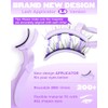 JIMIRE Magnetic Eyelashes Natural Look Wispy Magnetic Lashes with Applicator
