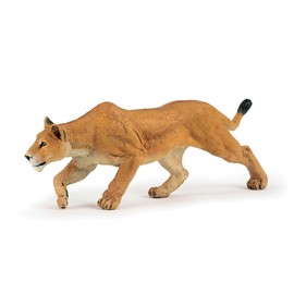 Papo - Lioness Chasing - Figurine - 3 Years Old - Wild Animals Collection - Hand Painted - Realistic and Educational - Durable - 15.50 cm x 2.50 cm x 5.00 cm - Gift Idea - Lioness Figurine