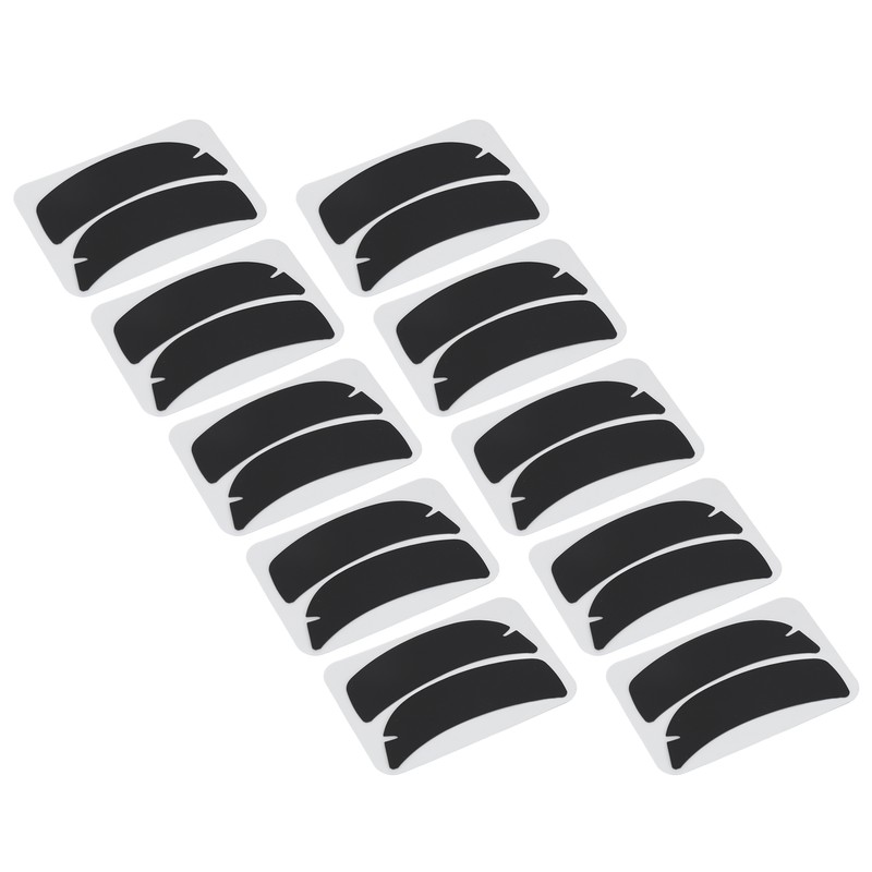 10 Pairs Eyelash Extension Under Eye Gel Pads Notch Flexible