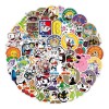 Cuphead Videojuego Taza 50 Calcomanias Stickers Contra Agua