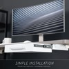VIVO 13 inch Under Desk Mounted Sliding Pull-out Drawer for