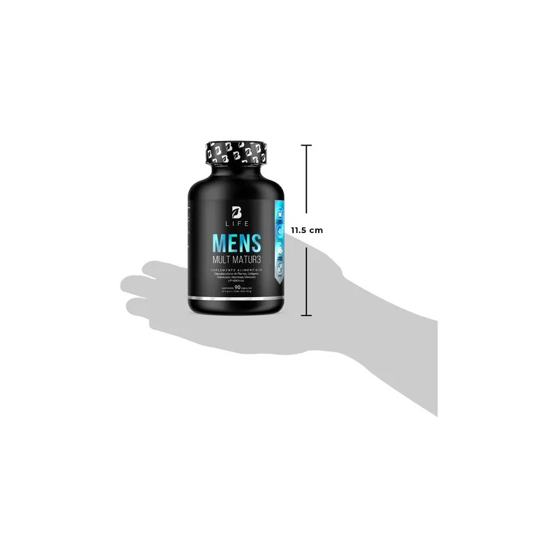 Multivitamínico Para Hombre Mayor De 40 Años 90 Cáps B