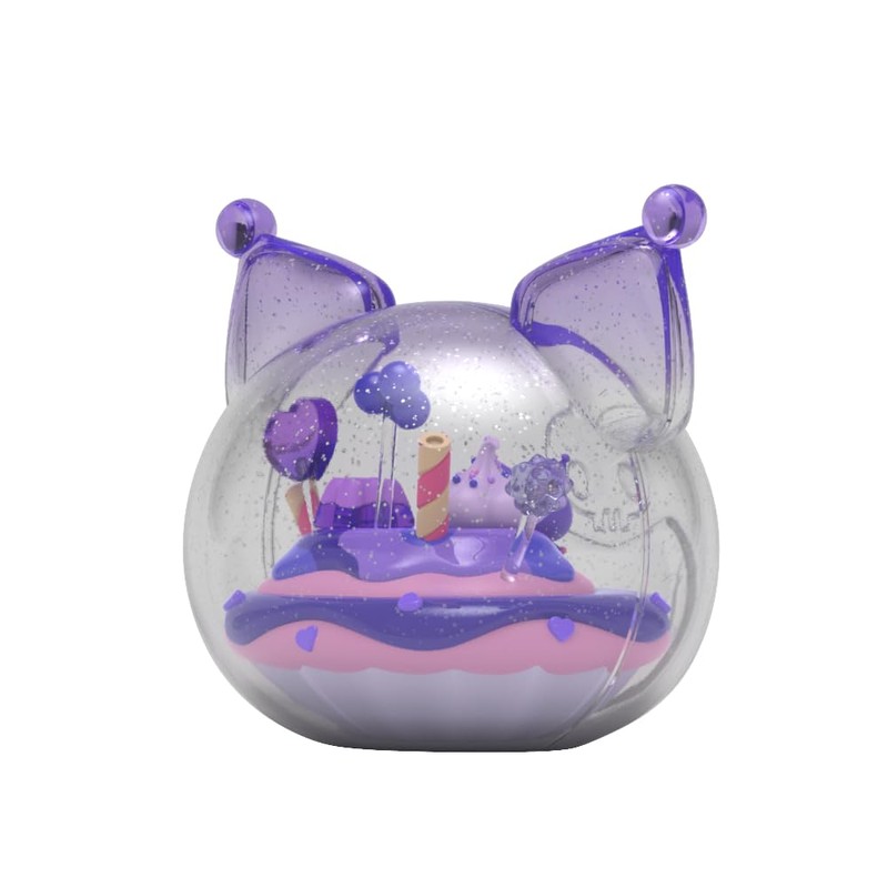 Mighty Jaxx Sanrio Kandyland: Kuromi | 6.1" Vinyl Collectible Diorama