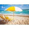 AMMSUN Beach Umbrella Sand Anchor Metal Heavy Duty Outdoor Umbrellas