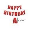 Birthday Banner Red Happy Birthday Party Decorations Kid Birthday Supplies