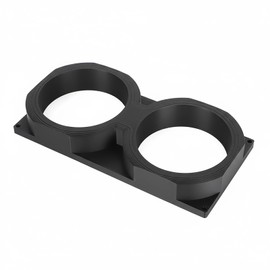 Dual Cup Holder Center Console Bottle Mount Fit for OBS Ford F250 F350 1992 1993 1994 1995 1996 1997