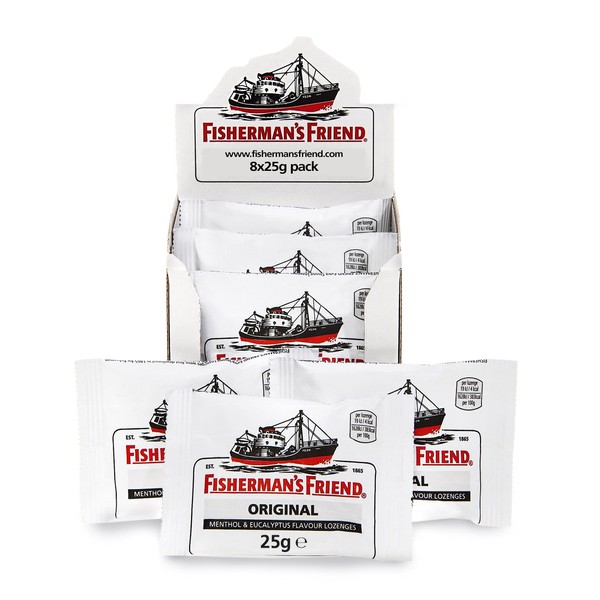 Fisherman’s Friend Blackcurrant Lozenges, Sugar Free Extra Strong Menthol Throat